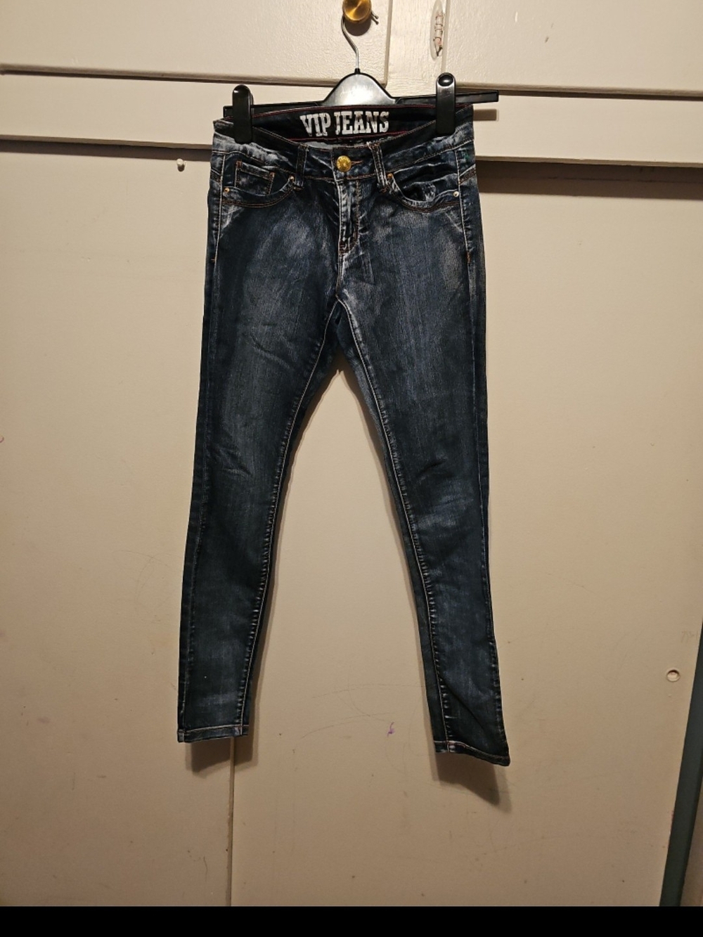 VIP Women's Indigo Skinny Stretch Jeans